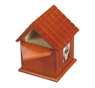 Small Dog House Urn
