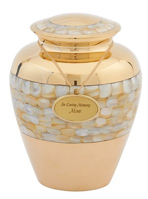 Mother Of Pearl Urn